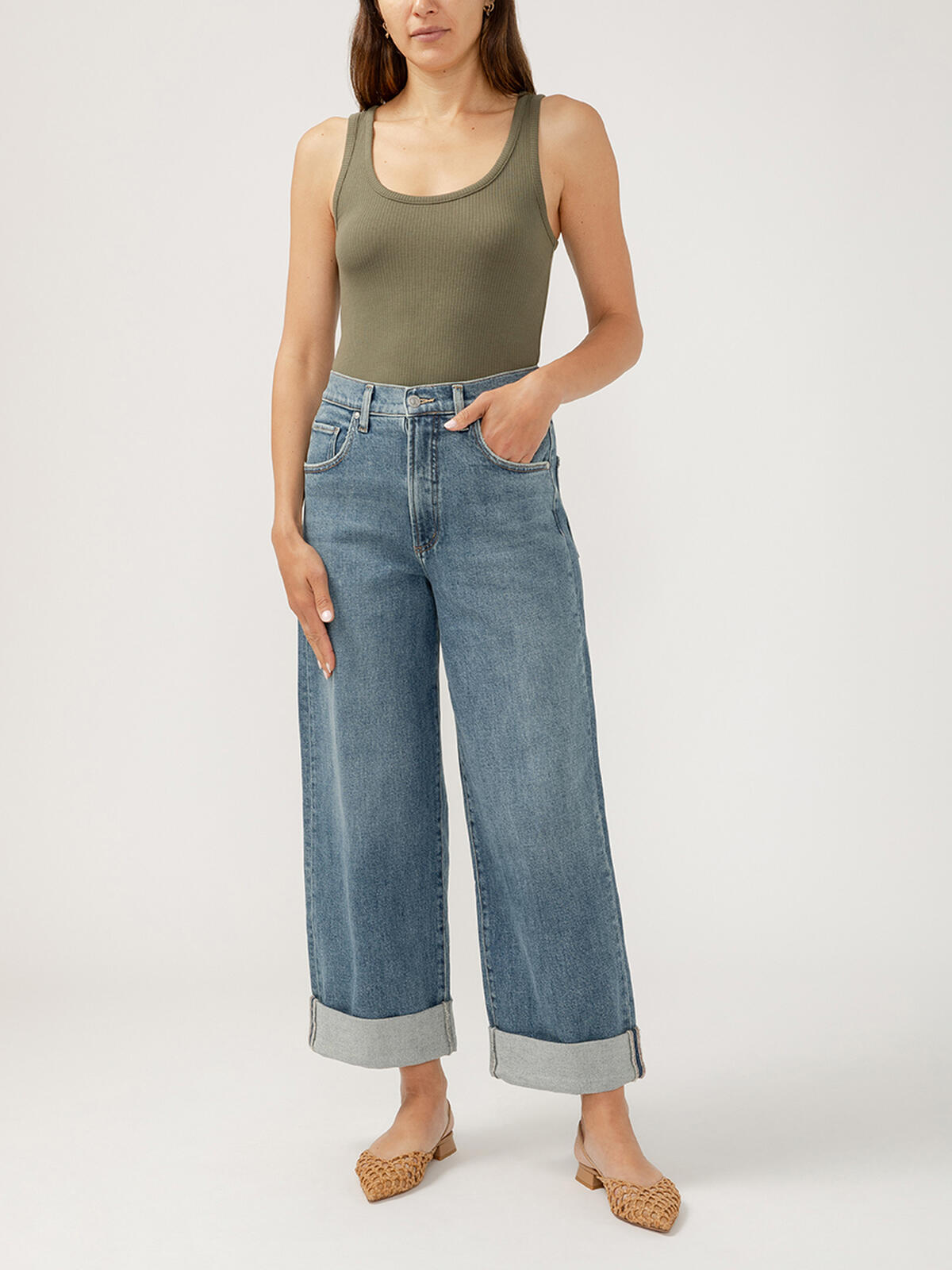 Be Easy Wide Leg Crop