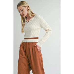 Lois Cable Sweater