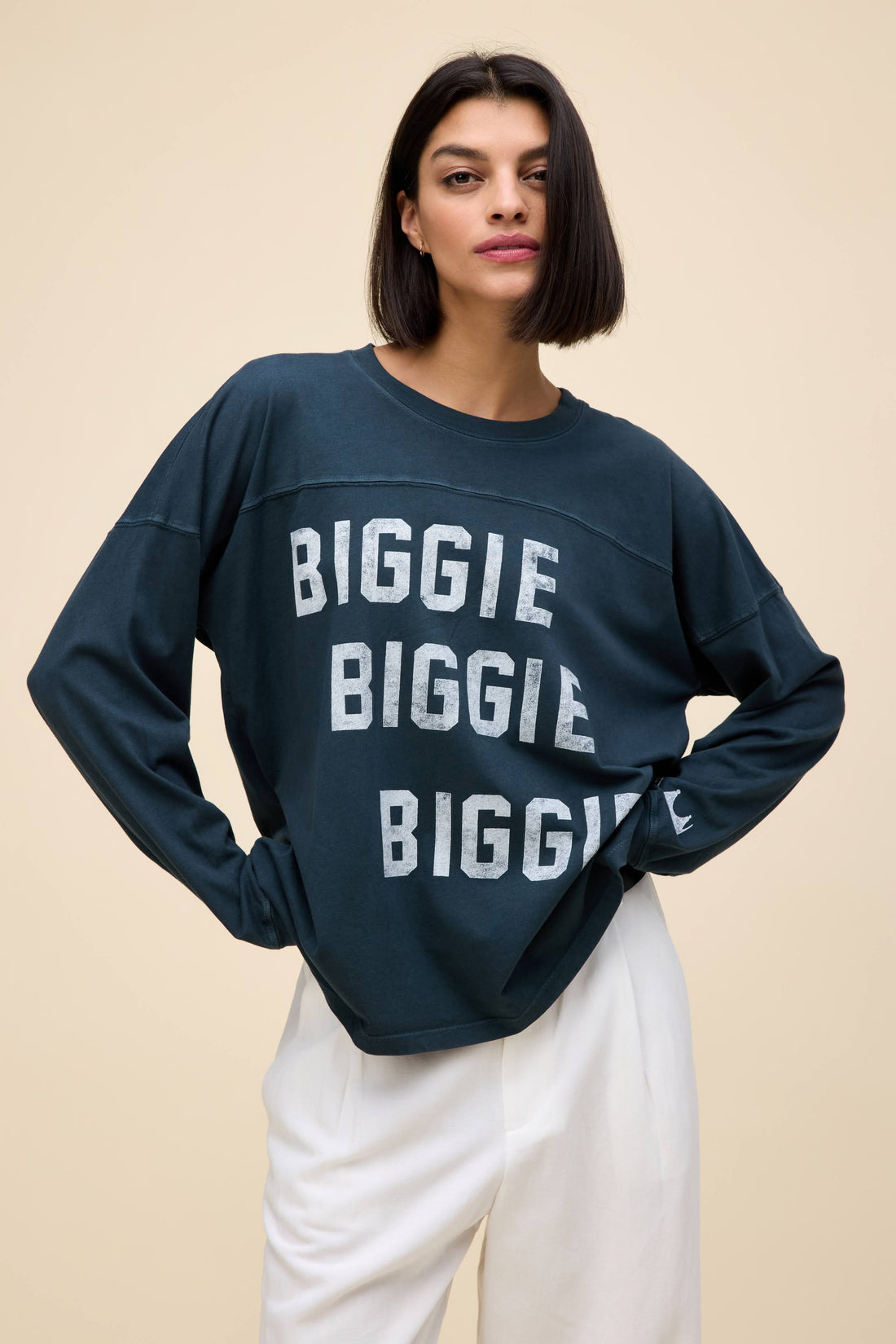 Biggie Biggie Biggie Varsity Long Sleeve