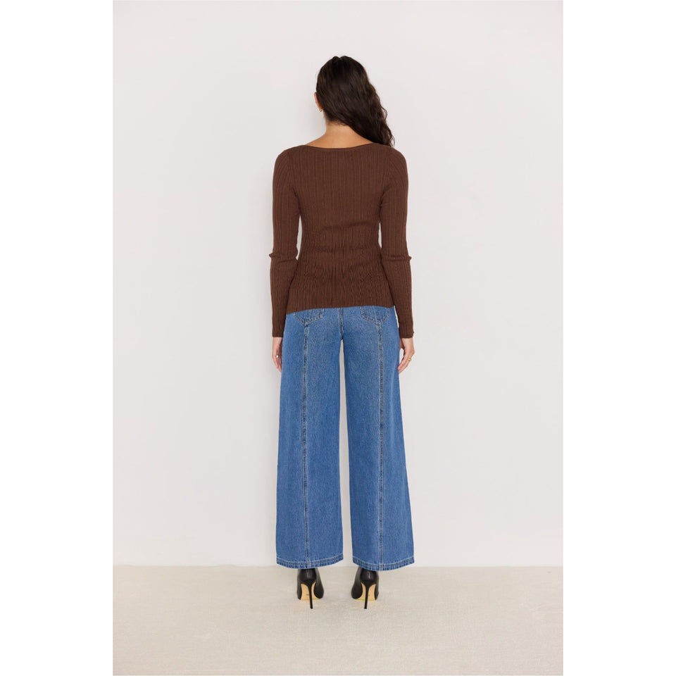 Dakota Rib Knit Top