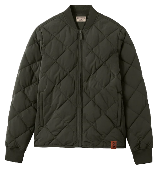 Woodland Quilted Bomber