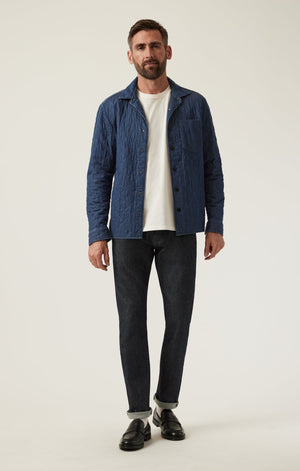 Denim Quilted Overshirt