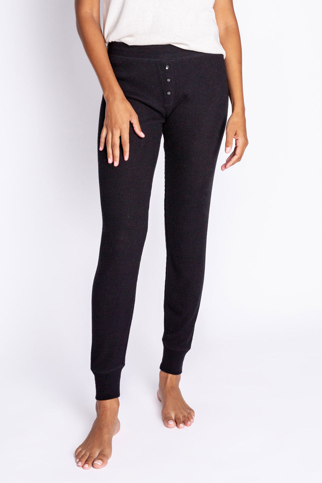 Textured Essentials Banded Pant