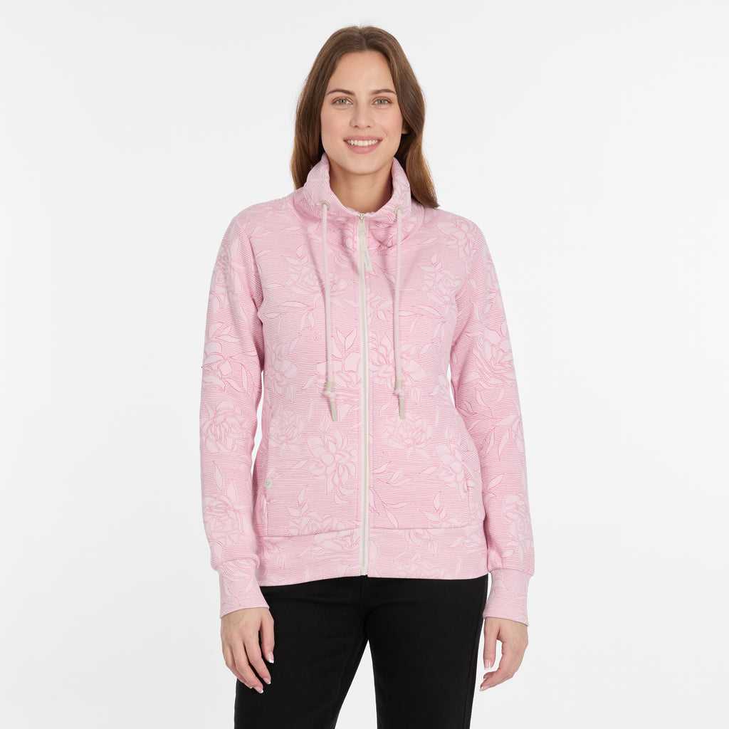 Ronette Print Zip Up