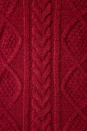 Cozy Chenille Cable Knit Pant
