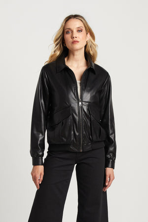 Sam Shoet Leather Bomber