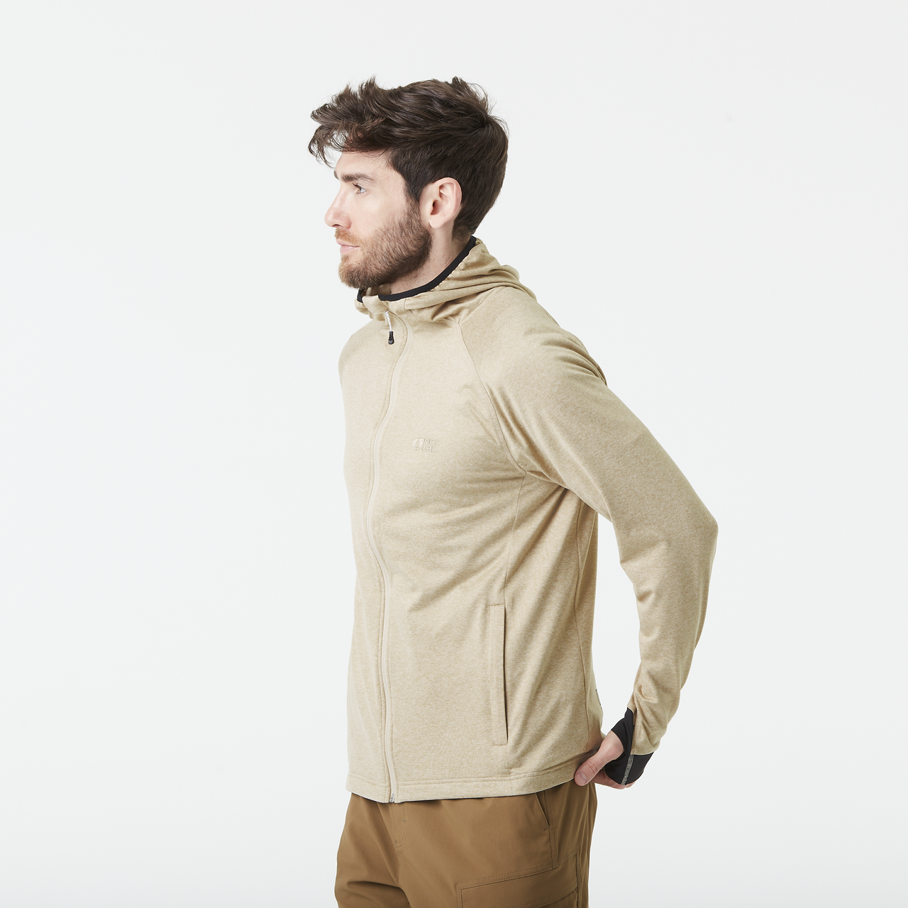 Shari Zip Tech Hoodie
