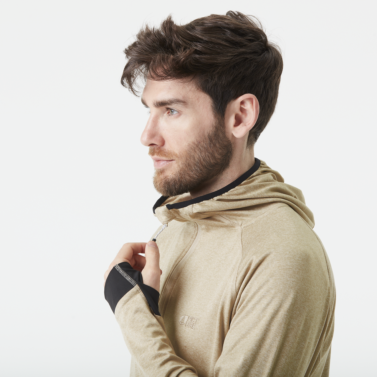 Shari Zip Tech Hoodie