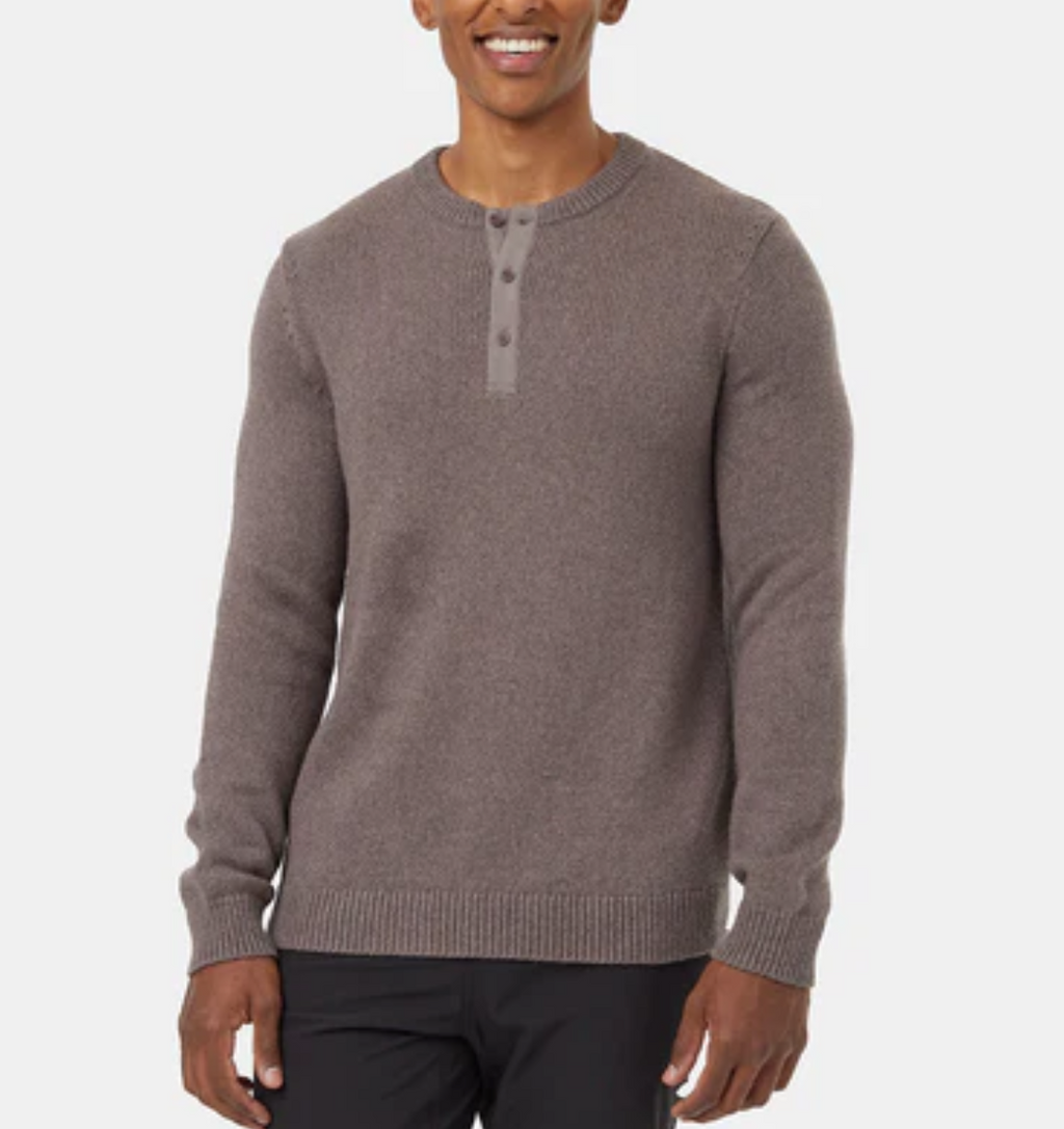 M Highline Wool Placket Sweater