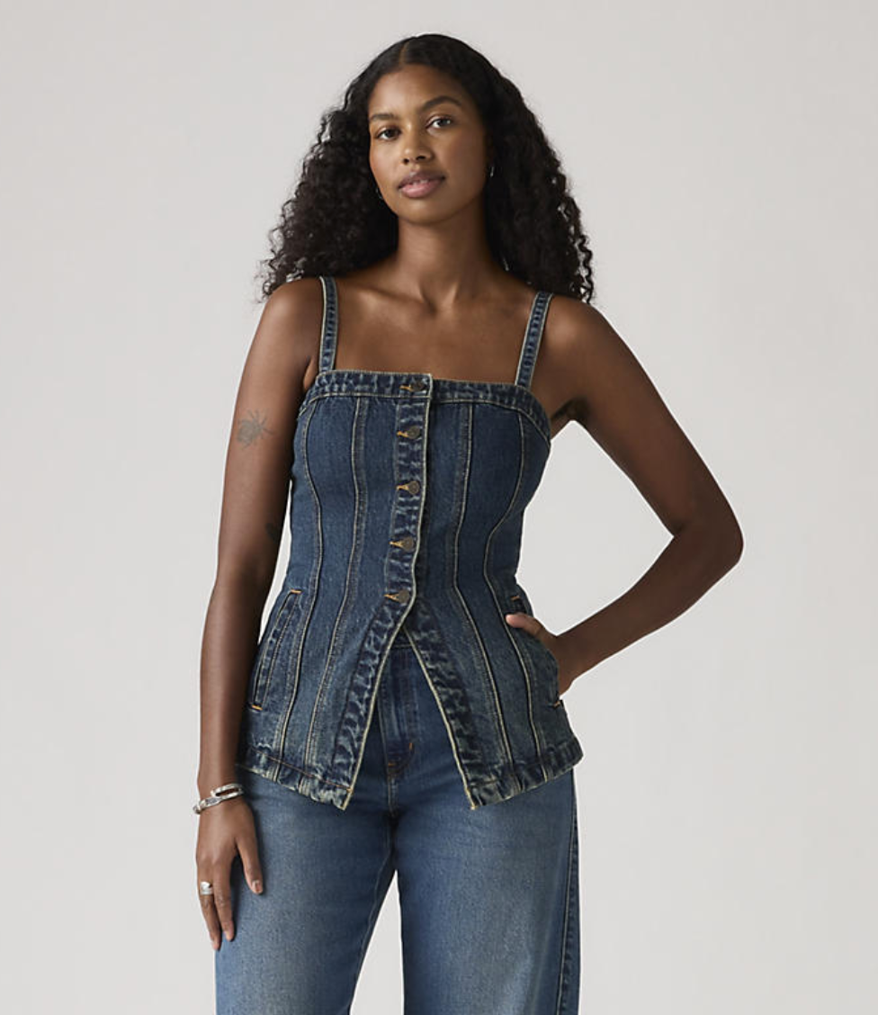 Tailored Bustier Top