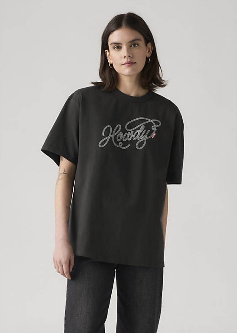 Gr Tabor Tee Howdy Script