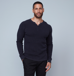 Men’s LS Henley Sweater