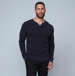 Men’s LS Henley Sweater