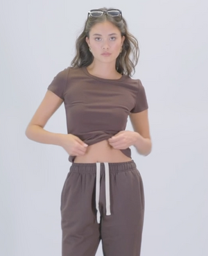 Plush Rib Tee