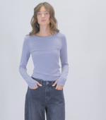 Plush Rib Long Sleeve