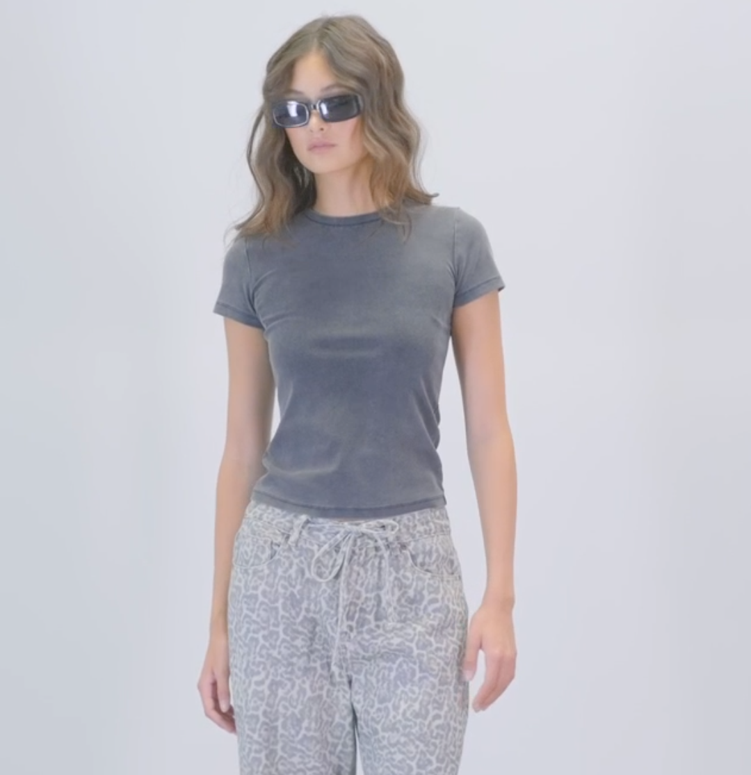 Micro Rib Tee