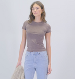 Micro Rib Tee