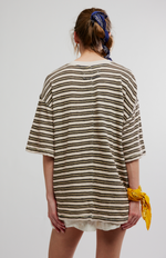 All Love Stripe Pocket Tee