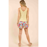 Find Yourself Open Work Sweater Tank