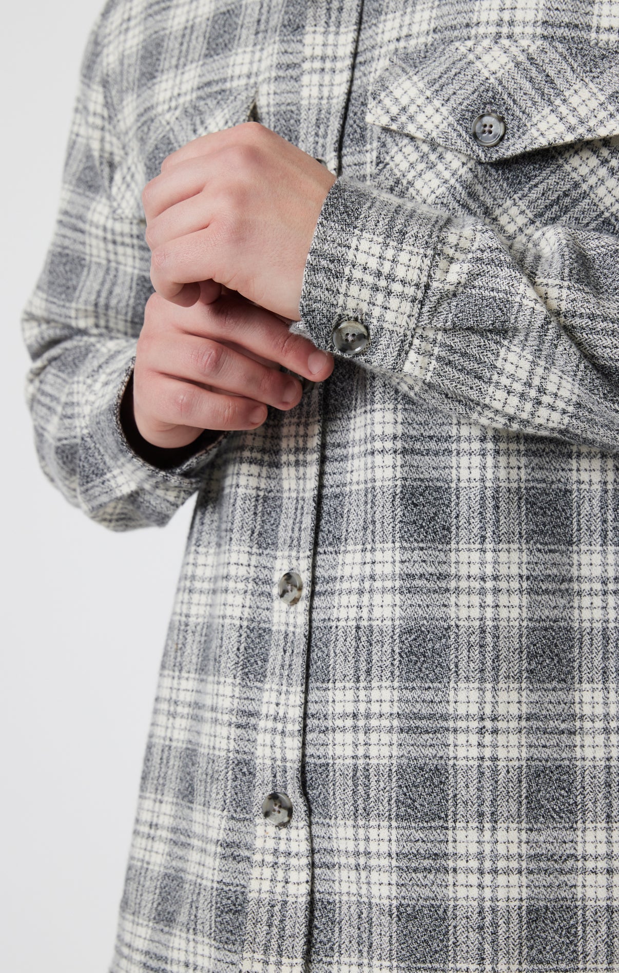 Double Pocket Check Shirt