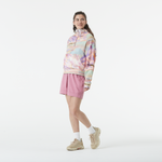 Quenda 1/2 Zip Printed Hoodie