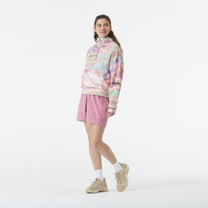 Quenda 1/2 Zip Printed Hoodie