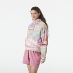 Quenda 1/2 Zip Printed Hoodie