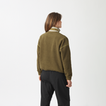 Cylla Crop 1/4 Zip Fleece