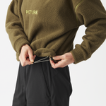 Cylla Crop 1/4 Zip Fleece