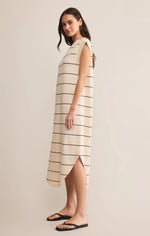 Calabasas Striped Midi Dress