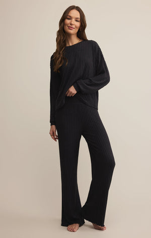 Dawn Smocked Rib Pant