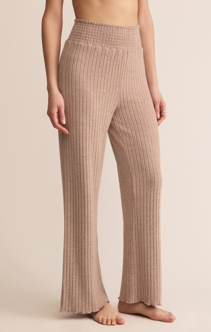 Dawn Smocked Ribbed Pant