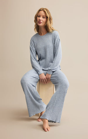 Dawn Smocked Ribbed Pant