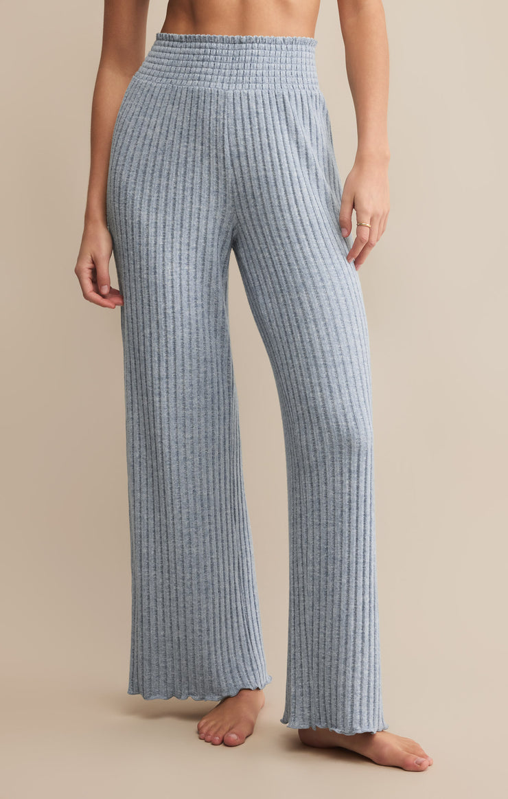 Dawn Smocked Ribbed Pant