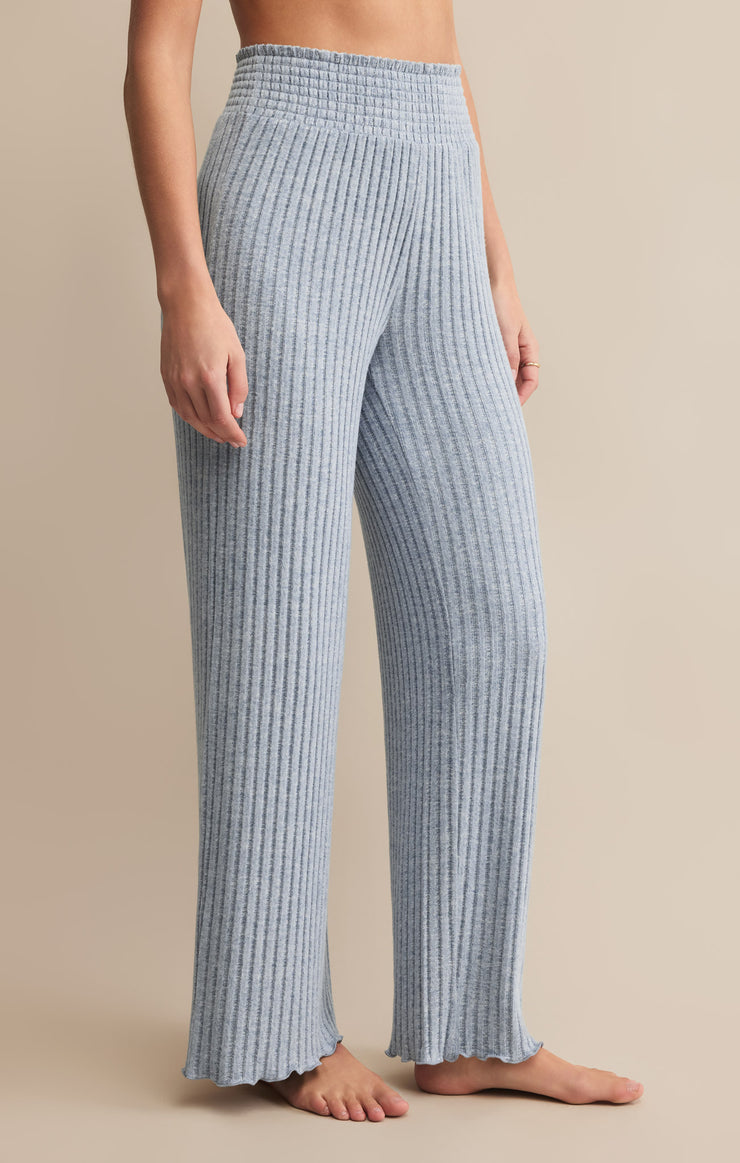 Dawn Smocked Ribbed Pant