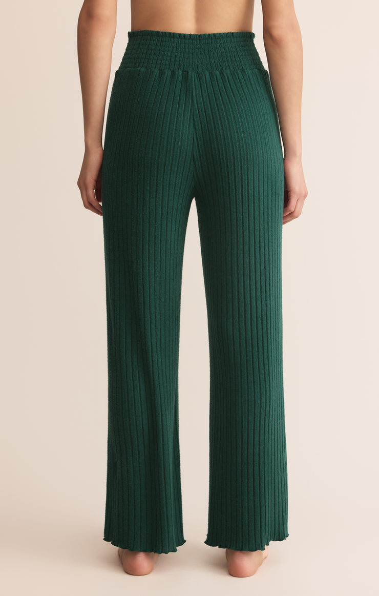 Dawn Smocked Ribbed Pant