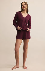 Dawn Smocked Ribbed Short