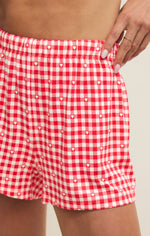 Rosie Gingham Short