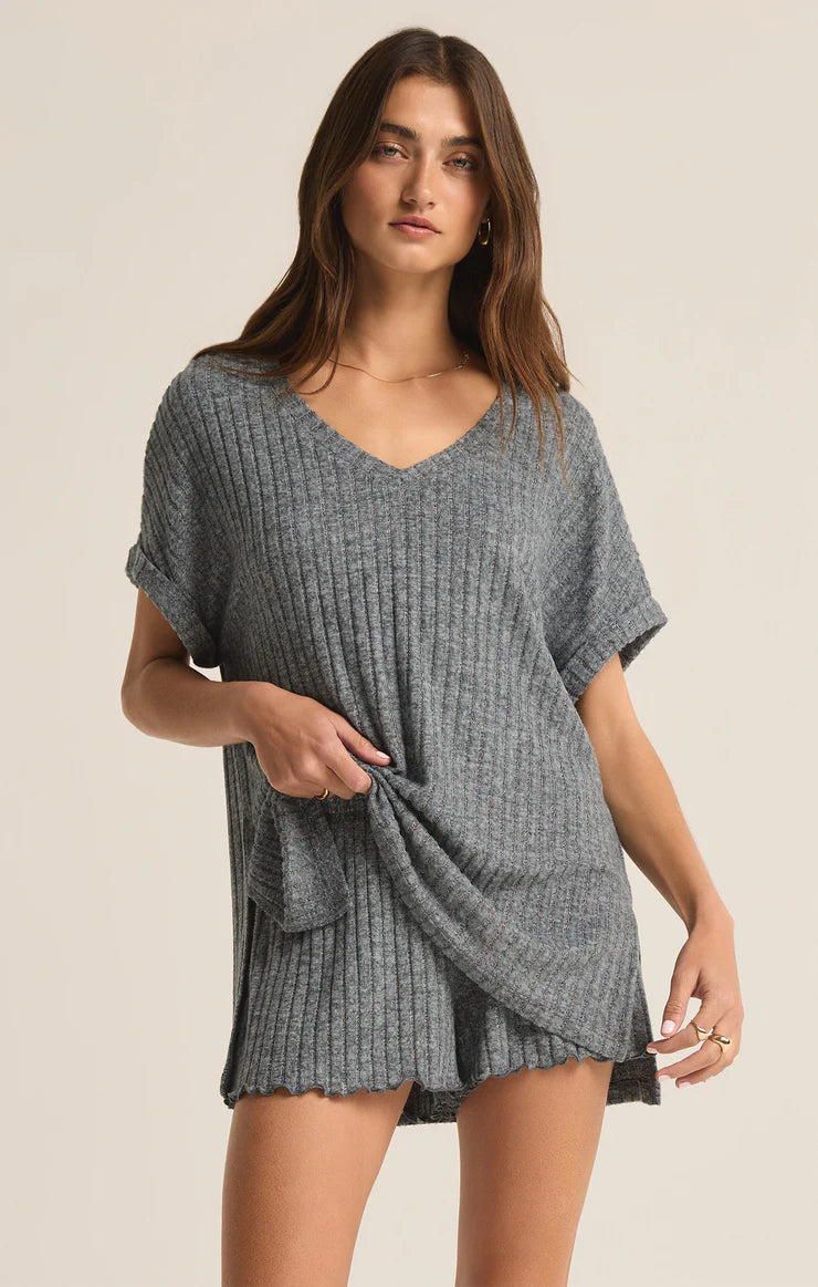 Take It Easy Rib Tunic