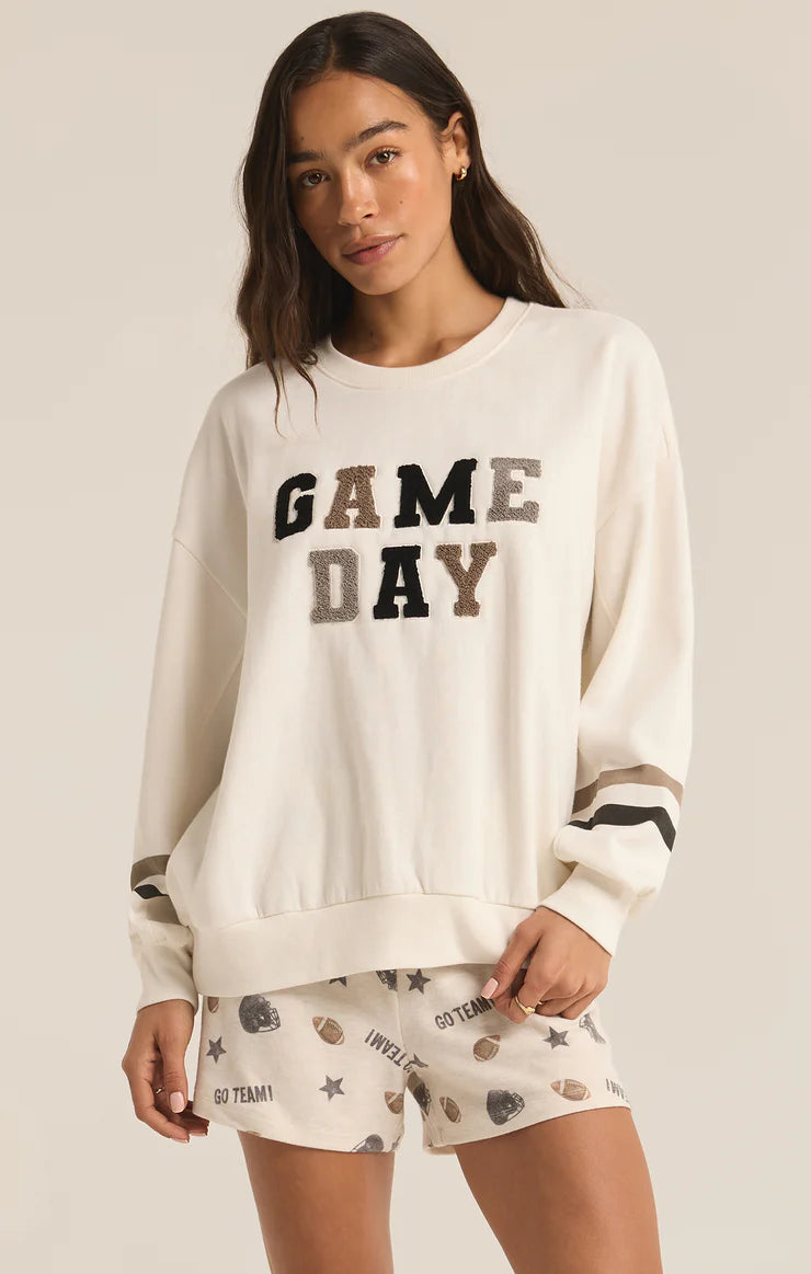 Oversized Game Time Sweatshirt