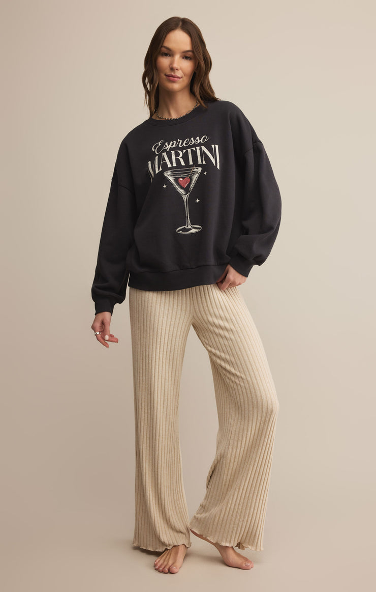 Oversized Martini Sweatshirt