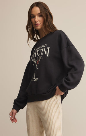 Oversized Martini Sweatshirt