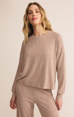 Daydream Ribbed Long Sleeve Top