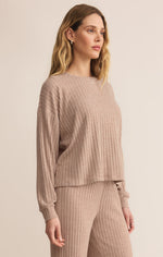 Daydream Ribbed Long Sleeve Top