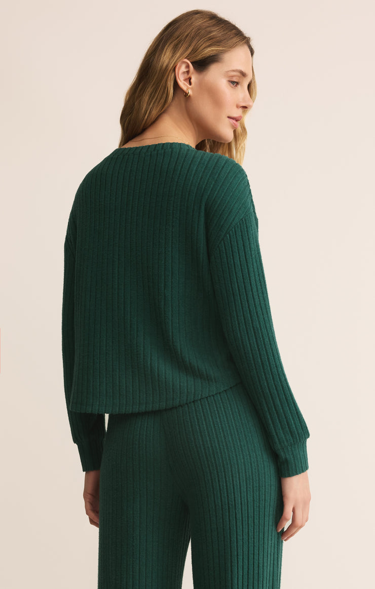 Elfie Ribbed Long Sleeve Top