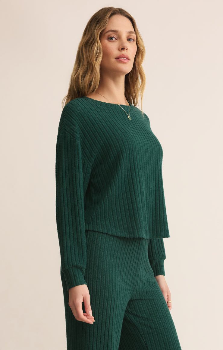 Elfie Ribbed Long Sleeve Top