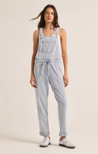 Knit Denim Overall