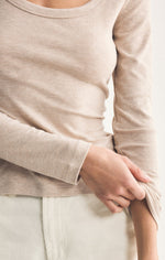 Second Skin Scoop Neck Top