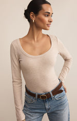 Second Skin Scoop Neck Top