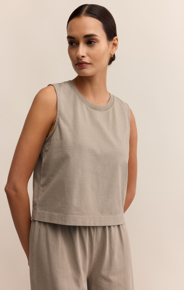 Sloane Jersey Muscle Tank